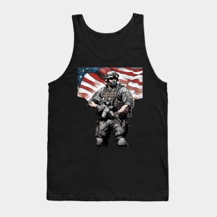 war hero Tank Top